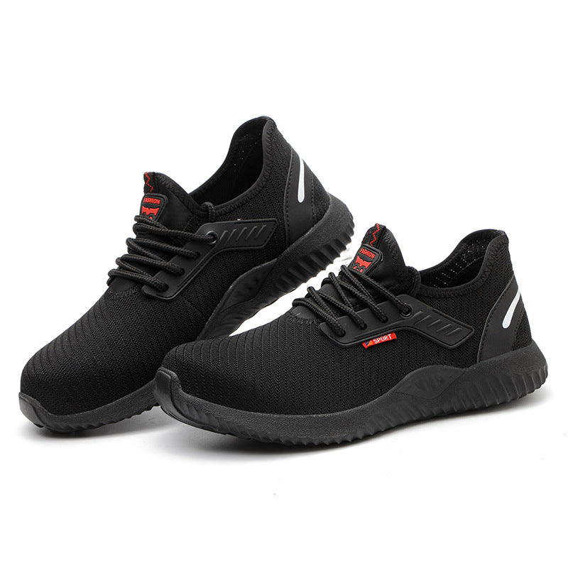 Unisex Breathable and Anti-Crush Safety Shoes