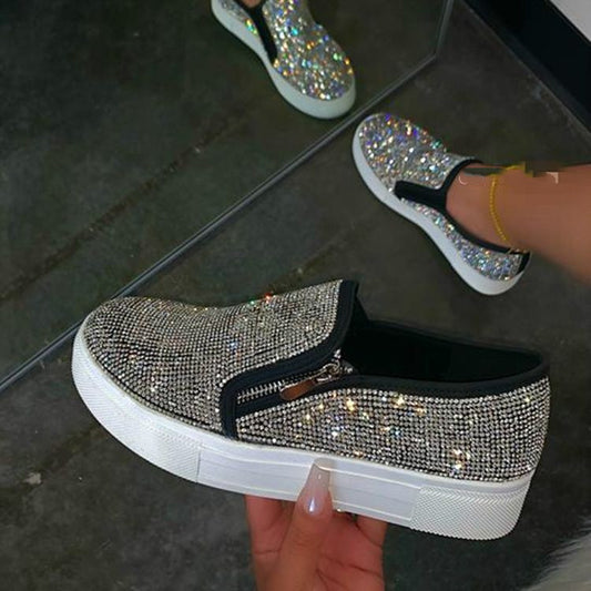 Women's Casual Shoes with Rhinestones