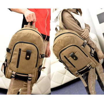 Unisex Canvas Backpack