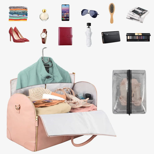 Women's Large Capacity Foldable Travel Bag.